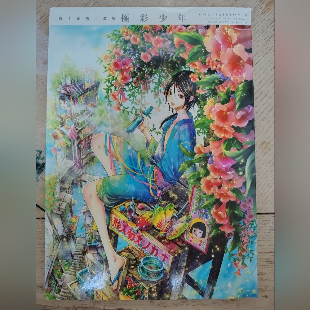 Nao Tsukiji Adekan Illustration Works Japan Anime Manga Art Book 2010-2012